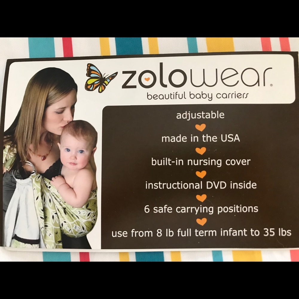 Zolowear Ring Sling Carrier